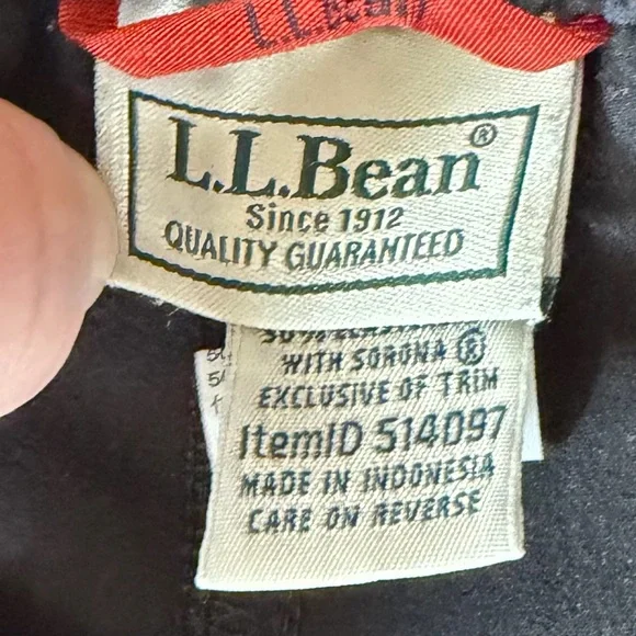 LL Bean multisport jogger pants bundle black and blue - XXL 32” - Picture 15 of 15